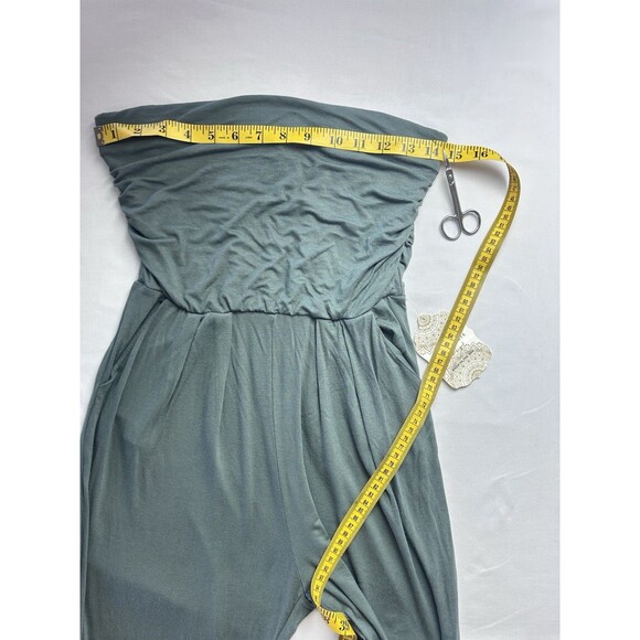 Altar'd State Womens Small Soft Green Halter‎ Top Jumpsuit NWT - Picture 6 of 11